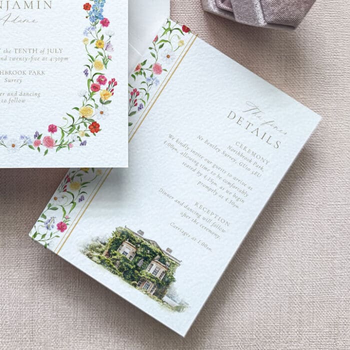 Floral Wedding Invitations