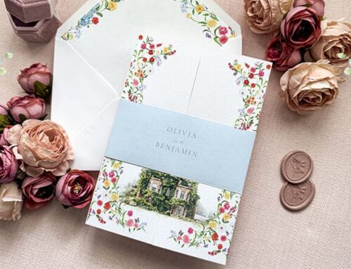 Floral Wedding Invitations Inspired by the Beauty of Kew Gardens