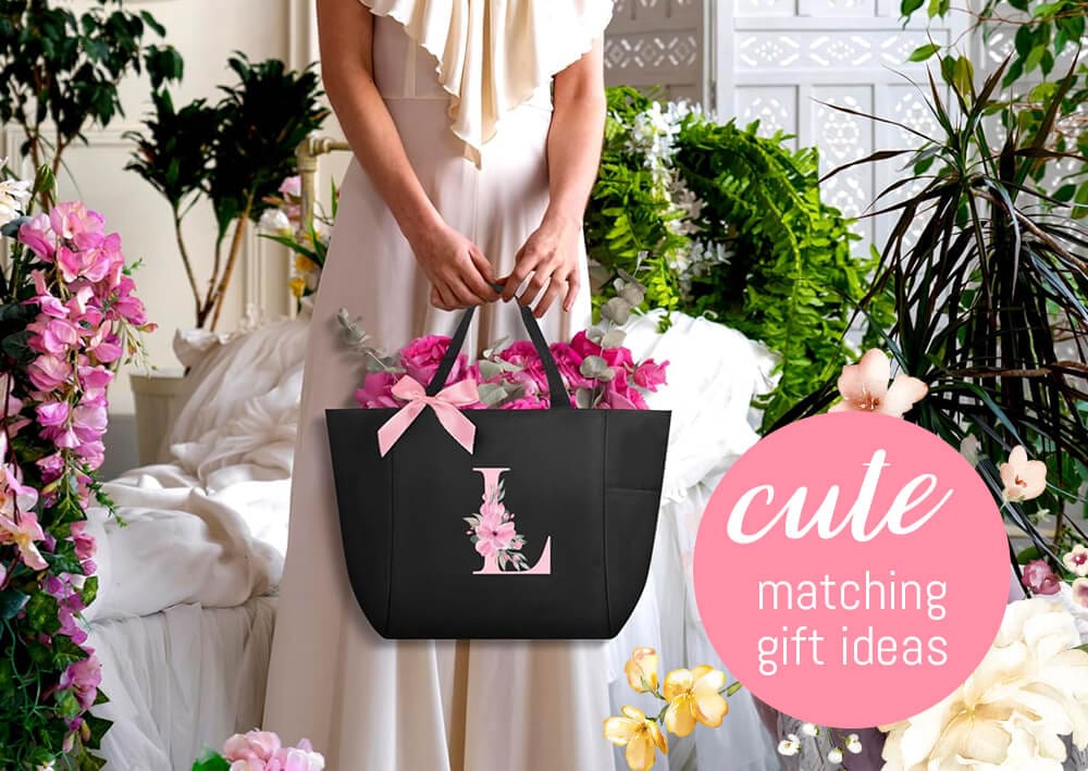 matching Custom Tote Bags for bridesmaids