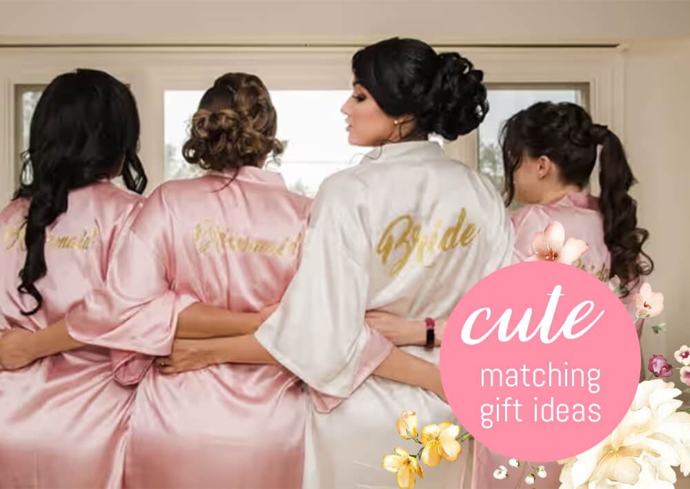 matching robes for bridesmaids
