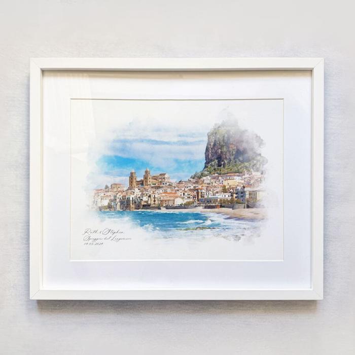 Bespoke Wedding Venue Illustration Print - Image 6