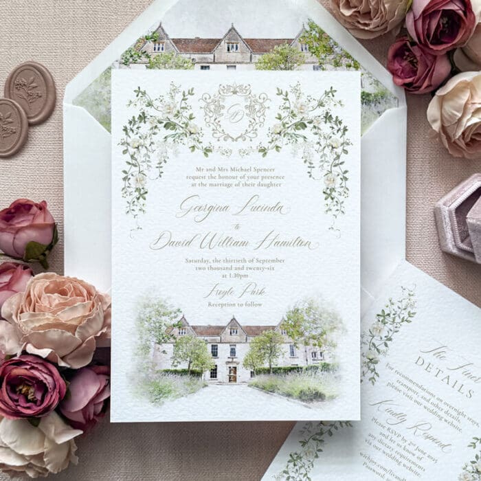 Elegant Wedding Invitations