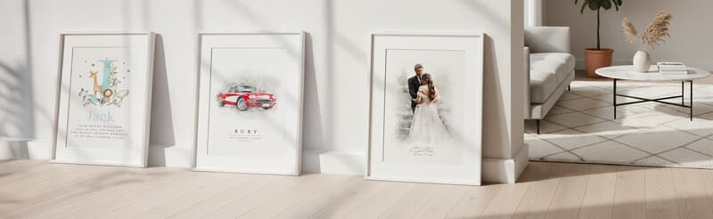 Personalised family and keepsake prints
