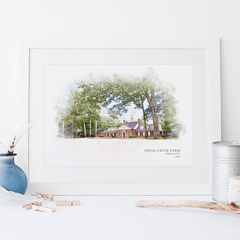 Personalised Our Favourite Place Illustration Print - Image 2